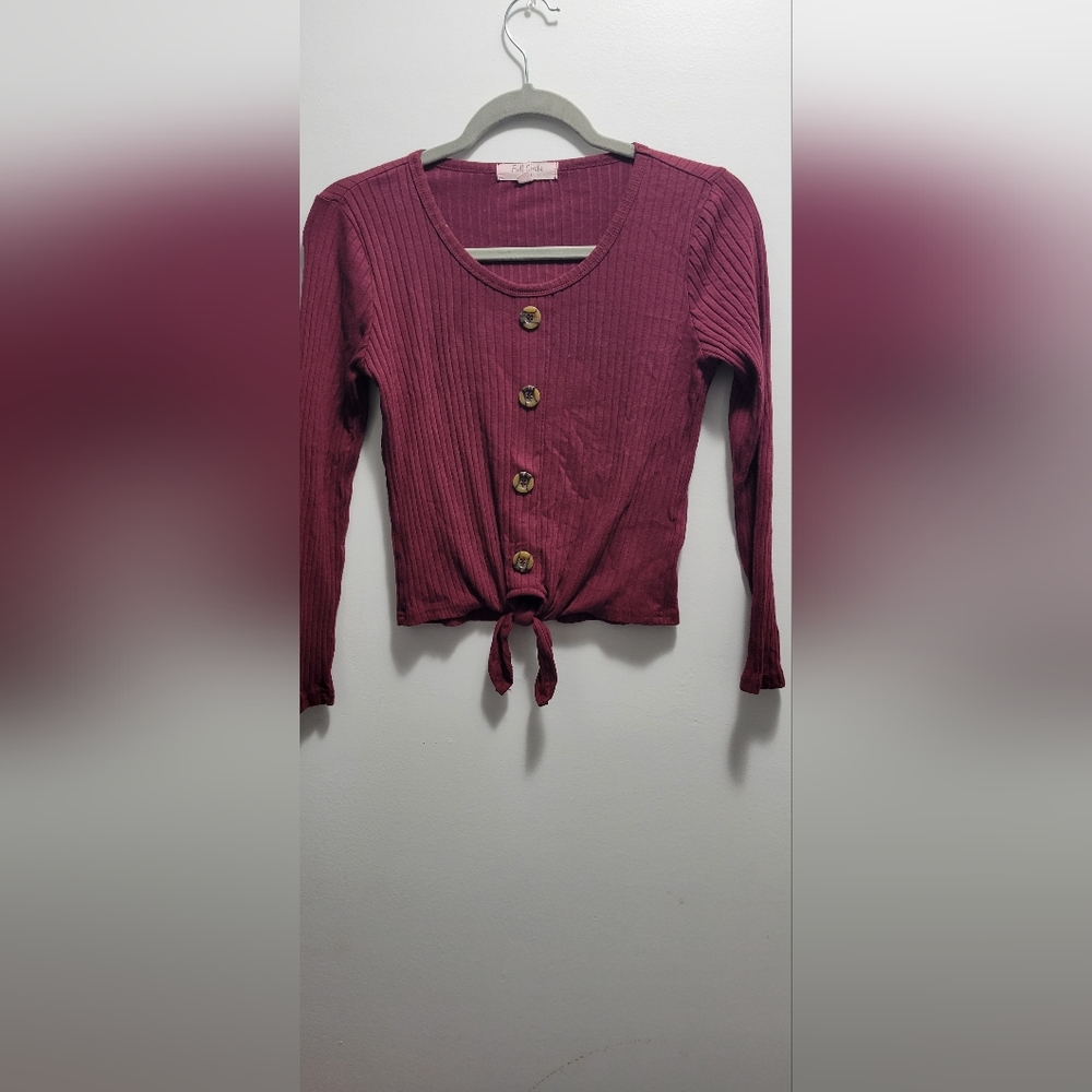 Long Sleeve crop top
